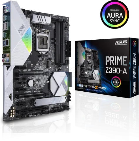Photo de Carte Mère Asus Prime Z390-A RGB (Intel LGA 1151 v2)