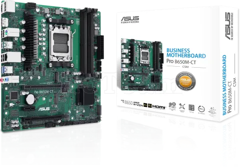 Photo de Carte Mère Asus Pro B650M-CT-CSM (AM5) Micro ATX