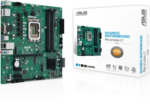 Photo de Carte Mère Asus Pro B760M-CT-CSM DDR5 (Intel LGA 1700) Micro ATX