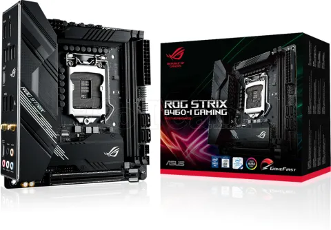 Photo de Carte Mère Asus Rog Strix B460-I Gaming (Intel LGA 1200) Mini ITX