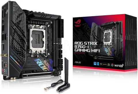 Photo de Carte Mère Asus Rog Strix B760-I Gaming WiFi DDR5 (Intel LGA 1700) Mini ITX