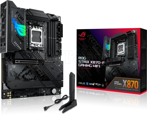Photo de Carte Mère Asus Rog Strix X870E-F Gaming WiFi (AMD AM5)