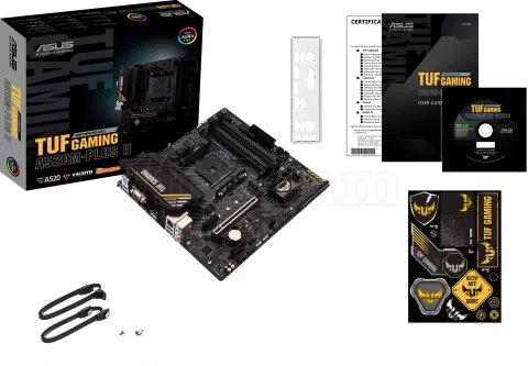 Photo de Carte Mère Asus Tuf Gaming A520M-Plus II (AM4) Micro-ATX