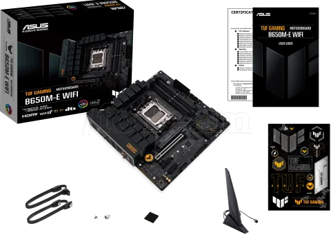 Photo de Carte Mère Asus Tuf Gaming B650M-E WiFi (AM5) Micro ATX