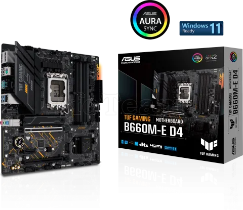 Photo de Carte Mère Asus Tuf Gaming B660M-E D4 (Intel LGA 1700) Micro ATX