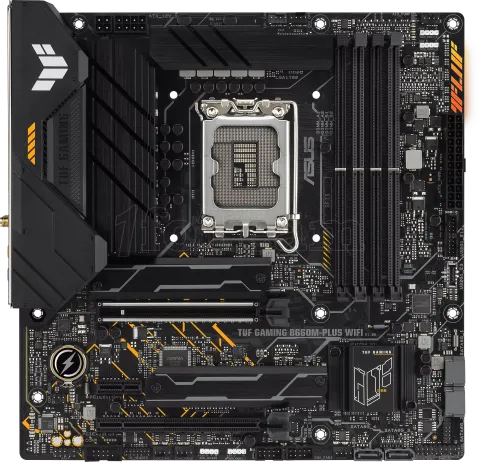 Photo de Carte Mère Asus Tuf Gaming B660M-Plus Wifi DDR5 (Intel LGA 1700) Micro ATX