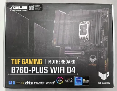 Photo de Carte Mère Asus Tuf Gaming B760-Plus Wifi DDR4 (Intel LGA 1700) - S/N SAM0KK061202J4C - ID 222720