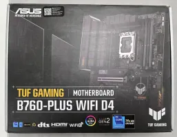 Photo de Carte Mère Asus Tuf Gaming B760-Plus Wifi DDR4 (Intel LGA 1700) - S/N SAM0KK061202J4C - ID 222720