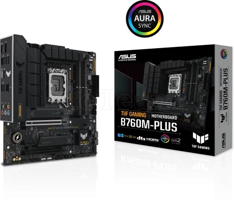 Photo de Carte Mère Asus Tuf Gaming B760M-Plus DDR5 (Intel LGA 1700) Micro ATX