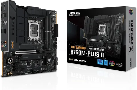 Photo de Carte Mère Asus Tuf Gaming B760M-Plus II (Intel LGA 1700) Micro ATX