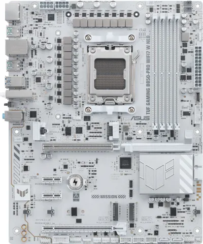 Photo de Carte Mère Asus Tuf Gaming B850-Pro WiFi7 W Neo (AM5)(Blanc)