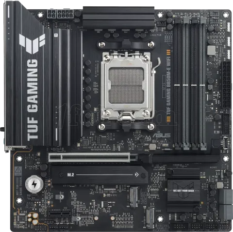 Photo de Carte Mère Asus Tuf Gaming B850M-E WiFi (AMD AM5) Micro ATX