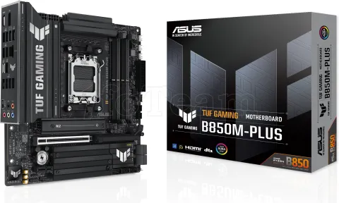 Photo de Carte Mère Asus Tuf Gaming B850M-Plus (AMD AM5) Micro ATX