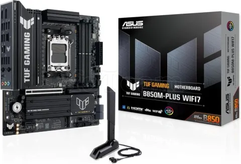 Photo de Carte mère Asus Tuf Gaming B850M-Plus WiFi7 (AM5) Micro ATX