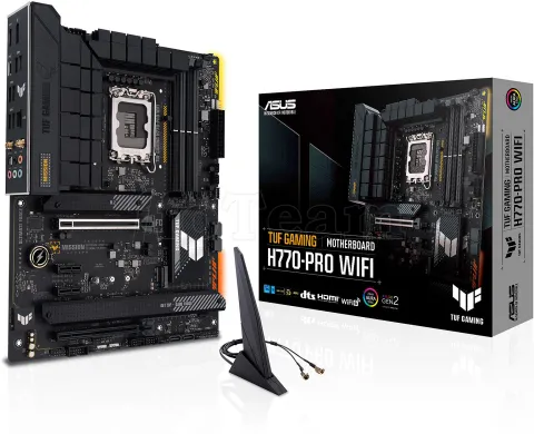 Photo de Carte Mère Asus Tuf Gaming H770-Pro WiFi DDR5 (Intel LGA 1700)