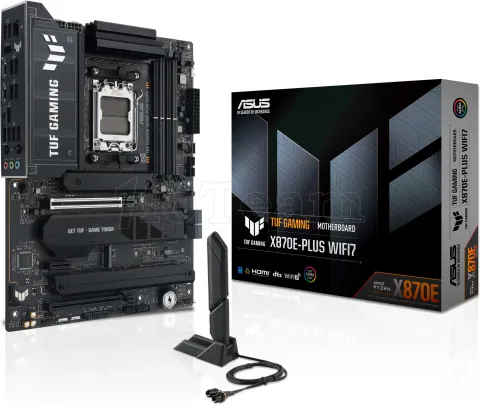 Photo de Carte Mère Asus Tuf Gaming X870E-Plus WiF7 (AM5)