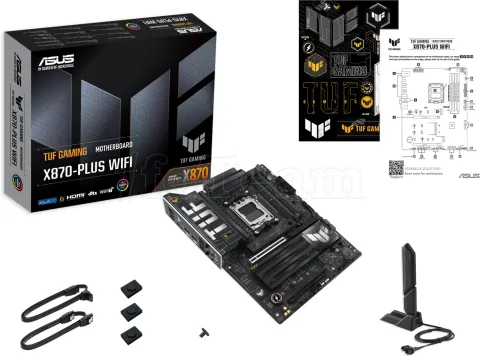 Photo de Carte Mère Asus Tuf Gaming X870E-Plus WiFi (AMD AM5)
