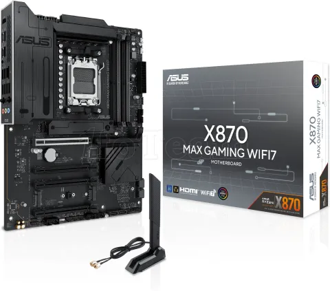Photo de Carte Mère Asus X870 Max Gaming WiFi7 (AM5)