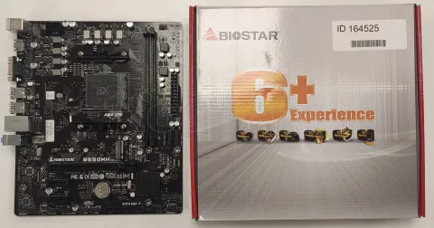 Photo de Carte Mère Biostar B550MH (AM4) Micro ATX - ID 164525 - SN 60002B03000619