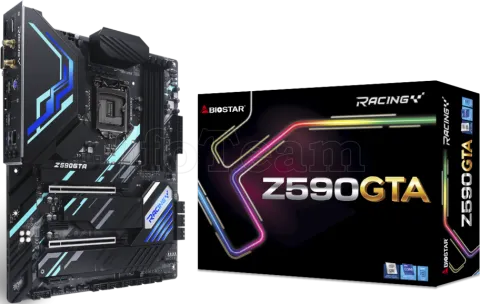 Photo de Carte Mère Biostar Z590 GTA (Intel LGA 1200)