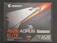 Photo de Carte Mère Gigabyte A520 Aorus Elite (AM4) - S/N SN241050012447 - ID 222614