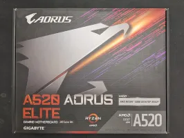 Photo de Carte Mère Gigabyte A520 Aorus Elite (AM4) - S/N SN241050012447 - ID 222614