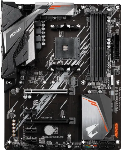 Photo de Carte Mère Gigabyte A520 Aorus Elite (AM4)