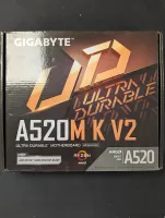 Photo de Carte Mère Gigabyte A520M K V2 (AM4) Micro ATX - S/N SN250850064661 - ID 222623