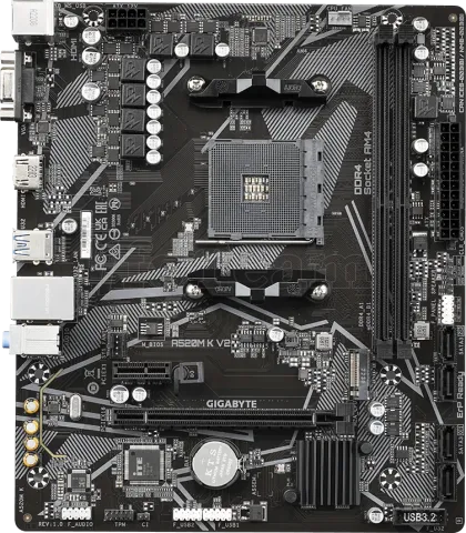 Photo de Carte Mère Gigabyte A520M K V2 (AM4) Micro ATX