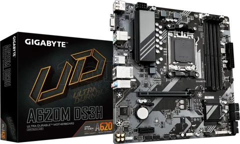 Photo de Carte Mère Gigabyte A620M DS3H (AM5) Micro ATX