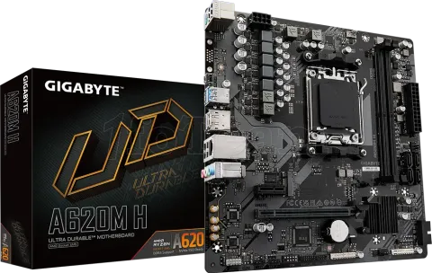 Photo de Carte Mère Gigabyte A620M H (AM5) Micro ATX