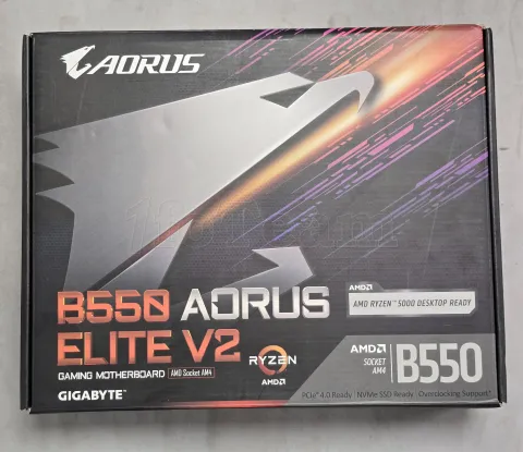 Photo de Carte Mère Gigabyte B550 Aorus Elite (AM4) - S/N 235260038078 - ID 222646