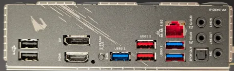 Photo de Carte Mère Gigabyte B550 Aorus Elite (AM4) - S/N SN244660097771 - ID 222648