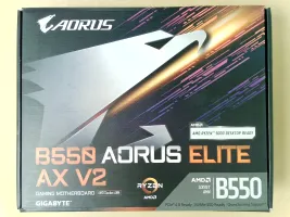 Photo de Carte Mère Gigabyte B550 Aorus Elite AX v2 (AM4) - SN SN250460057290 - ID 223708