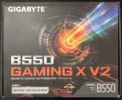 Photo de Carte Mère Gigabyte B550 Gaming X (AM4) V2 - S/N SN25345A012688 - ID 222727