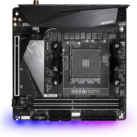 Photo de Carte Mère Gigabyte B550i Aorus Pro AX (AM4) Mini ITX