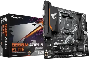 Photo de Carte Mère Gigabyte B550 Aorus Elite