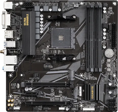 Photo de Carte Mère Gigabyte B550M DS3H AC (AM4) Micro ATX