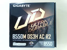 Photo de Carte Mère Gigabyte B550M DS3H AC R2 (AM4) Micro ATX - SN 25345A001869 - ID 223969