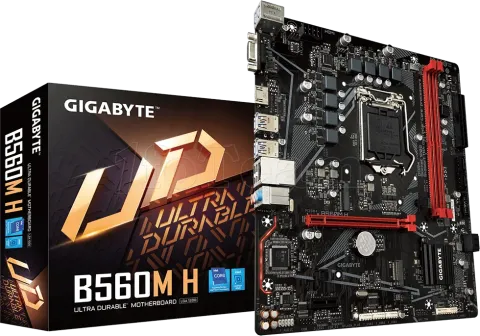 Photo de Carte Mère Gigabyte B560M H (Intel LGA 1200) Micro ATX