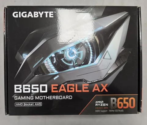 Photo de Carte Mère Gigabyte B650 Eagle AX (AM5) - S/N 25295A004648 - ID 222707