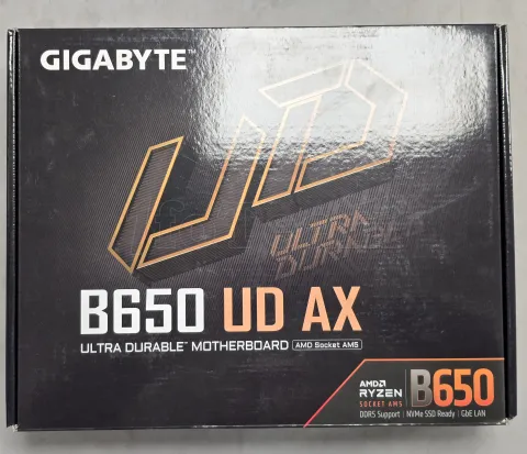 Photo de Carte Mère Gigabyte B650 UD AX (AM5) - S/N 244300022578 - ID 222660