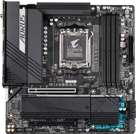 Photo de Carte Mère Gigabyte B650M Aorus Elite AX (AM5) Micro ATX
