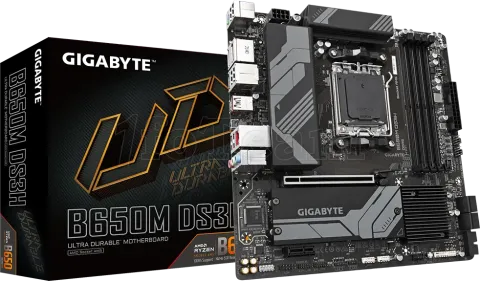 Photo de Carte Mère Gigabyte B650M DS3H (AM5) Micro ATX