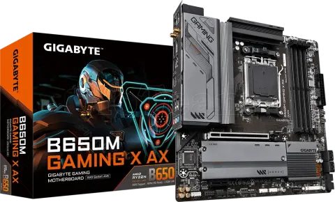 Photo de Carte Mère Gigabyte B650M Gaming X AX (AM5) Micro ATX