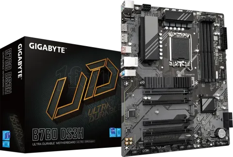 Photo de Carte Mère Gigabyte B760 DS3H DDR5 (Intel LGA 1700)