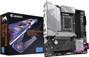 Photo de Gigabyte B760M Aorus Elite AX DDR5