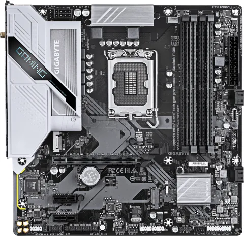 Photo de Carte Mère Gigabyte B760M Gaming Plus WiFi DDR4 (Intel LGA 1700) Micro ATX