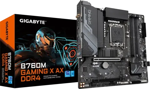 Photo de Carte Mère Gigabyte B760M Gaming X AX DDR4 (Intel LGA 1700) Micro ATX