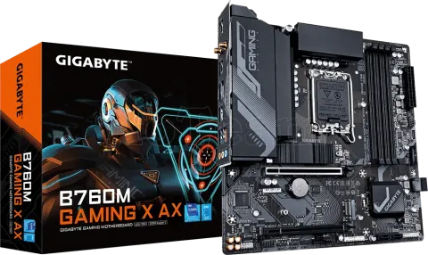 Photo de Carte Mère Gigabyte B760M Gaming X DDR5 (Intel LGA 1700) Micro ATX